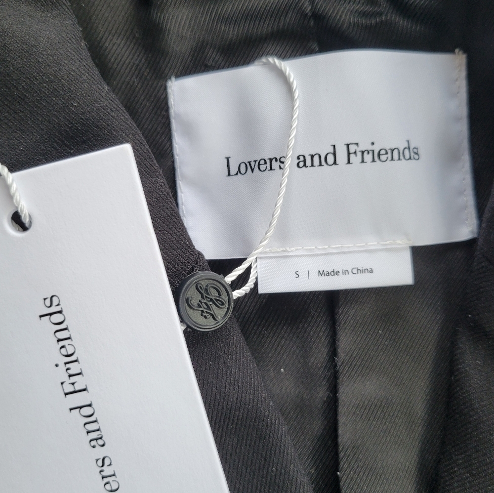 Lovers and Friends Danna Blazer Dress Black Size Small NWT - Picture 12 of 12